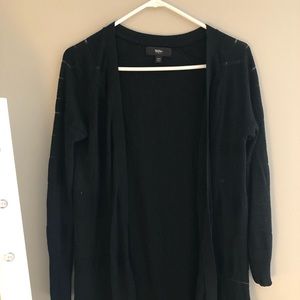 Black cardigan